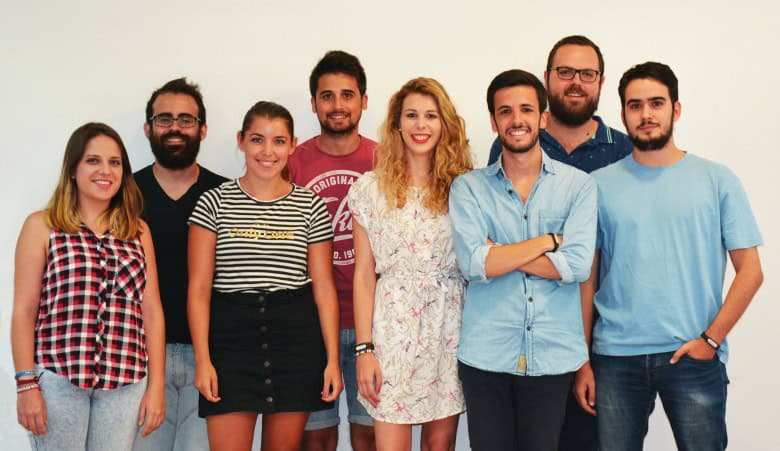 El equipo de Ask Vicente en 2016