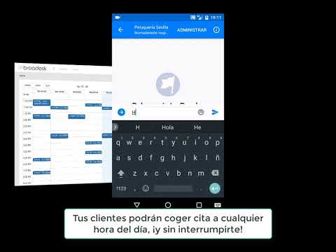 Demo de Broadesk: reservar una cita por chatbot